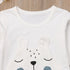 Newborn Baby Boys Clothes Bear Warm Winter Tops T-shirt Pants Outfits Clothes Set Clothes For Boys In Modern Style