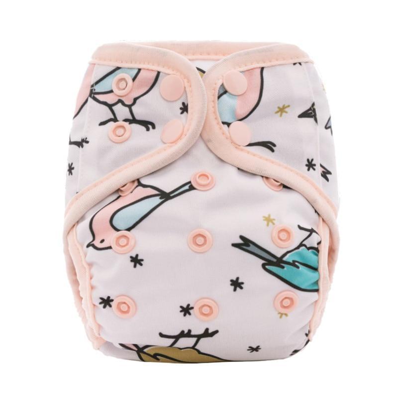 Newborn Pocket Diaper Cloth Diapers Bamboo Charcoal Inner Waterproof PUL Outer Double Gussets Nappies for Baby