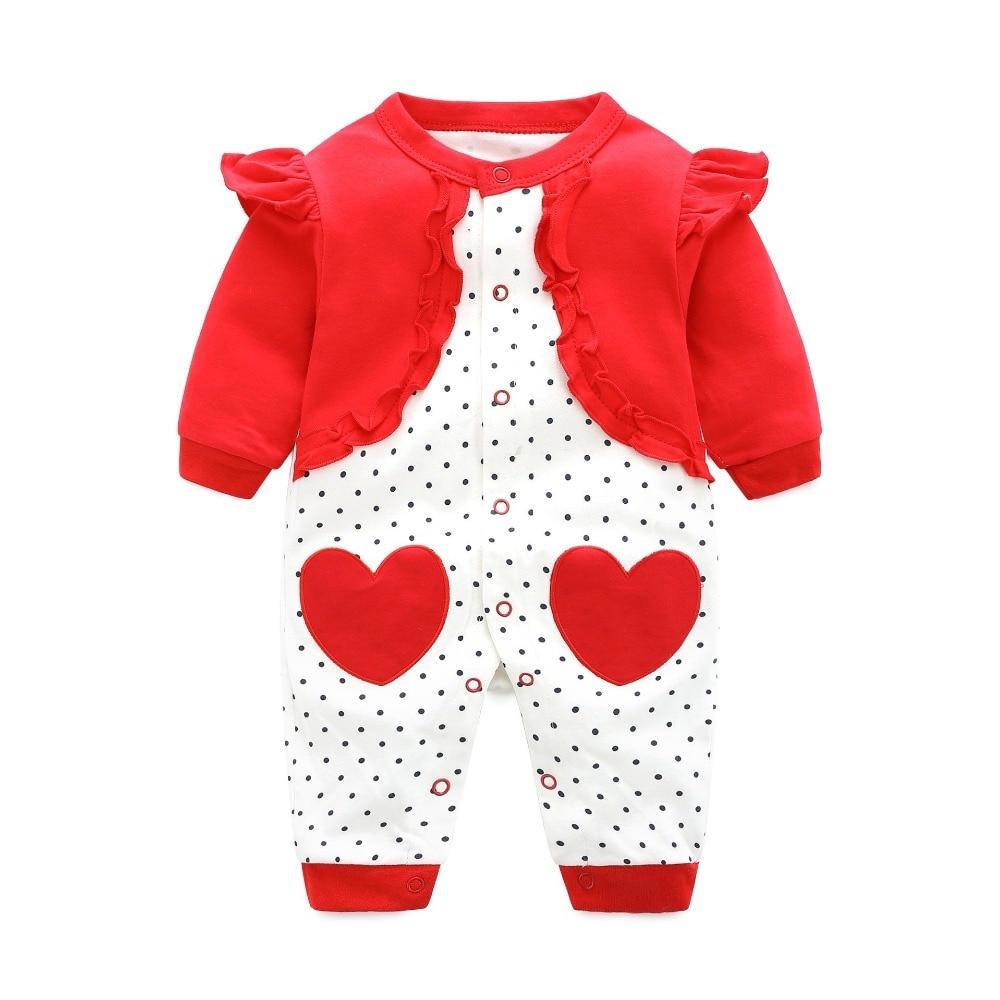 Modern Printed Jumpsuits Gentleman Autumn Long Sleeves Rompers Cotton Baby Clothes for Boys and Girls Outfits Style