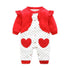 Modern Printed Jumpsuits Gentleman Autumn Long Sleeves Rompers Cotton Baby Clothes for Boys and Girls Outfits Style