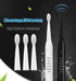 Electric Toothbrush Rechargeable Ultrasonic Washable Electronic Whitening Waterproof Teethbrush Head Replaceable Perfect For Cleaning Teeths