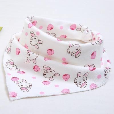 Baby Bibs Cute Cartoon Pattern bib  Burp Cloths Saliva Towel Cotton Infant Burp Cloths Bib For Kids