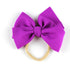 Modern New Headband with Messy Bow Baby Girls Hairbows Infant Solid Large Bow Turban Headwrap Newborn Bow For Girls