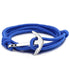 Style Nylon Rope Chain And Link Anchor Bracelets Popular Jewelry Anchor Bracelets For Women and Men