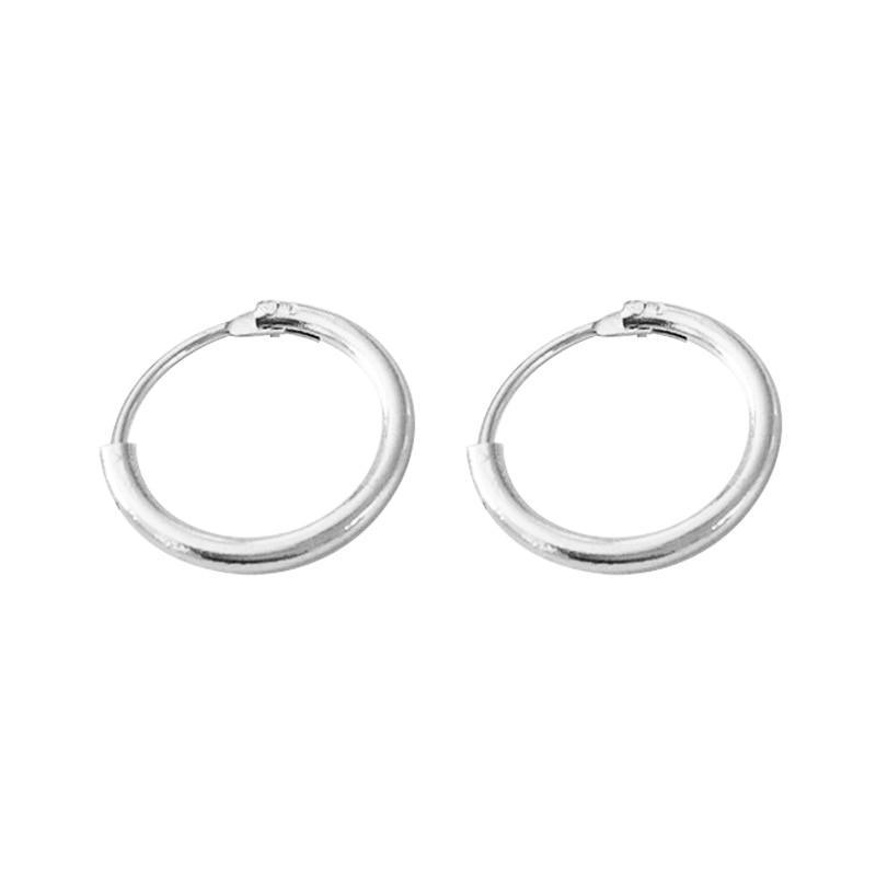 Big Circle Gold and Silver Luxury Woman 40mm 60mm 70mm 80mm Exaggerate Big Smooth Circle Hoop Earrings In Elegant Style