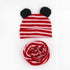 Baby Hat Cotton Ear Cap For Boys And Girls Winter Hat Scarf Set Children Boys Cap Scarf