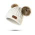 Luxury Baby Hat Pompon Hat Knitted Cute Cap For Girls & Boys Casual Solid Color Girls Baby Style In Great New Modern Trend Design