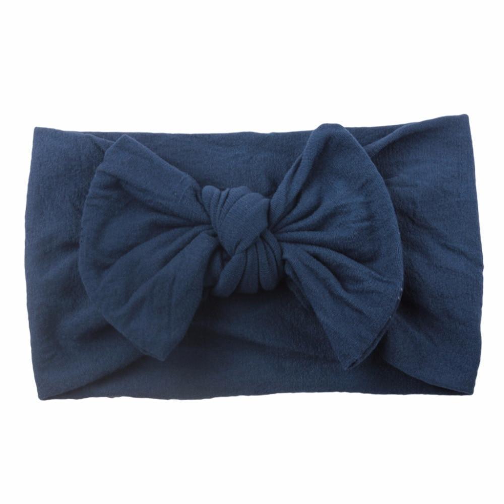 Modern Bowknot Baby Headband Elastic Turban Baby Girl Headbands Baby Girls Bow