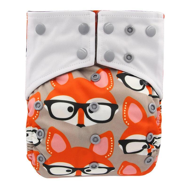 All-In-One  Cloth Diaper for Baby Bamboo Charcoal Eco-friendly Baby Cloth Diaper In Modern New Design