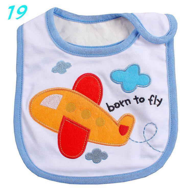 Cartoon Cotton Baby Bib Infant Saliva Towels Baby Waterproof Bibs Newborn Wear Babies Accessories