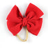 Modern New Headband with Messy Bow Baby Girls Hairbows Infant Solid Large Bow Turban Headwrap Newborn Bow For Girls