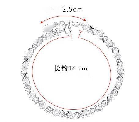 Top Quality Elegant 925 Sterling Silver Luxury Bracelets For Women Wedding Accessories Lady Fashion Zircon Geometric Bracelet Girl Gift