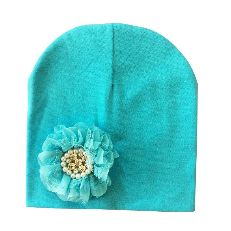 Baby Hat Winter Baby Cap Cotton Floral Hat For Baby Girl Flower Children Cap Kids Accessories For Newborn Baby