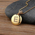 Women Girls Initial Gold Letter A - Z  Necklace Luxury Jewelry Perfect Gift Cool Style For Girls