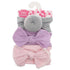 Modern 3PCS Set Floral Bows Baby Headband Dot Bowknot Cotton Hair Band Girls Hair Accessories For Girls