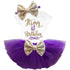 Modern New Tutu Dress Toddler Girls 1st Birthday Party Outfits Princess Costumes for 12 months Girls