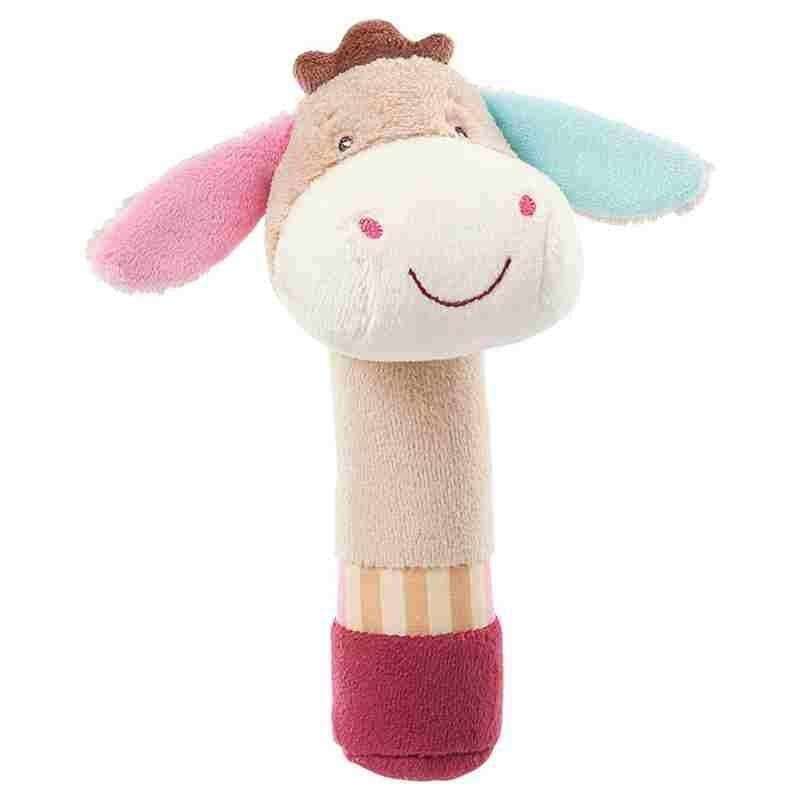 Newborn Baby Toys 0-12 Months Cartoon Baby Plush Rattle Mobile Bell Toy Infant Toddler Early Educational Toys For Kids