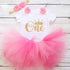 Modern New Tutu Dress Toddler Girls 1st Birthday Party Outfits Princess Costumes for 12 months Girls