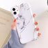 Marble Crack Matte Phone Cases For iphone 12 mini 11 Pro Max SE 2020 XS Max XR X 7 8 Plus Case Cover Silicone Soft TPU IMD Back SIlicon case for Phone