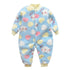 Newborn Infant Baby Jumpsuit Children Cartoon Animal Fleece Warm Romper Jumpsuit for baby Boy Girls Plush Material