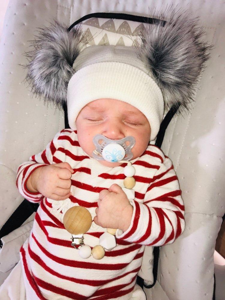 Fashion Newborn Baby Children Hat Cap  Pompom Infant Toddler Comfortable Hats Beanies For Kids Boys And Girls