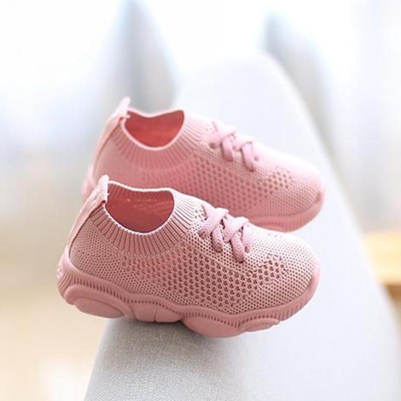 Modern Sport KIds and Baby Sneakers Shoes Anti slip Soft Bottom Baby Sneaker In Casual Flat Sneakers Shoes Children Girls and Boys Sports Shoes Style