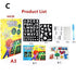 Educational Toy Drawing Board Tablet Graffiti 1pc A4 A3 Led Luminous Magic Raw With Light-fun