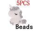 Silicone Unicorn Teether Beads Cute Cartoon Rodent BPA Free Baby Teething Toy For Baby and Kids