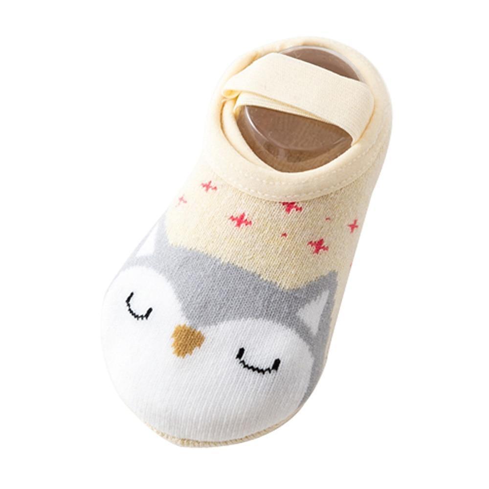 Luxury Modern Baby Socks Infant Walk Socks Toddler Floor Non-slip Cute Cotton Shoes 6 Colors Polyester Socks For Kids