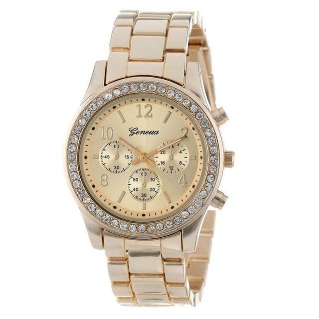 New Classic Luxury Rhinestone Watch Women Watches Fashion Ladies Women Clock Ladies watch For Women and Girls