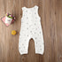 Baby Romper Sleeveless Newborn Baby Girl Boy Clothes Cactus Print Romper Jumpsuit Soft Baby Outfit One Piece Jumpsuit Pajamas