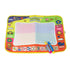 1-6 Years Children Kids Baby Drawing  Educational Water Mat Drawing Painting Toddler Board/ Charpet With Magic Water Pen Gift 45.5 X 29cm (White)