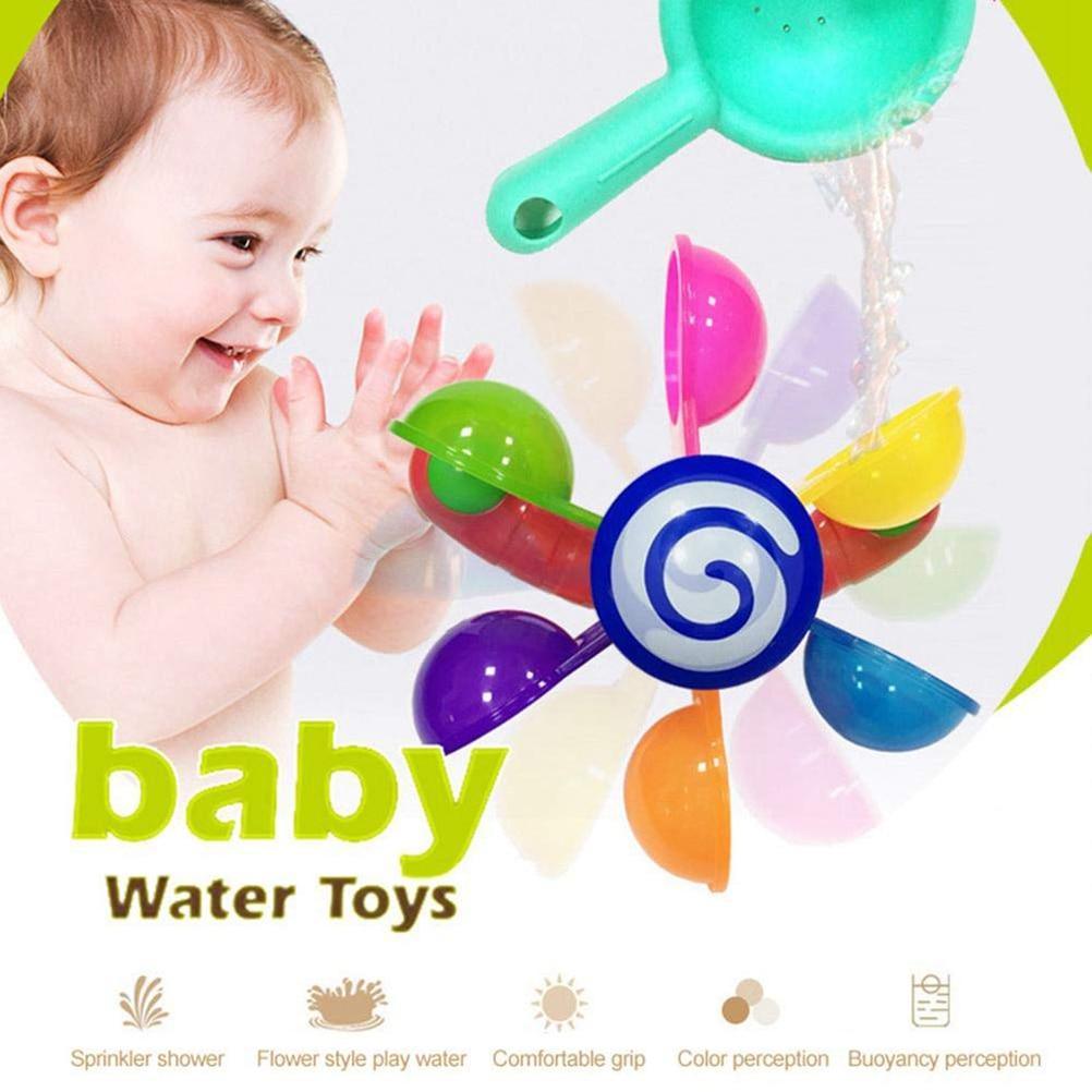 Baby Bath Toys Kids Bathroom Bathtub Bathing Toy Scoop Water Windmill Waterwheel Kids fun