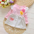 Kids Girls Fashion Spring Dresses Cute with no Sleeves Children Dress For Newborn Girls