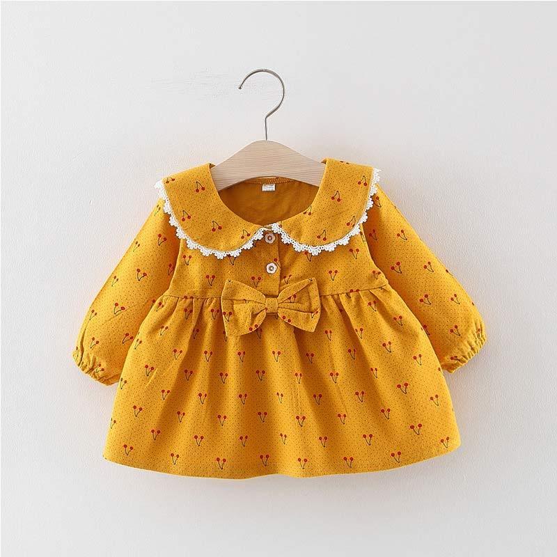 Baby Girls Dresses with Bag-Kids Clothes Baby for Birthday Party Princess Dress In Cat Modern Design