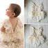 Modern Newborn Baby Girl Flower Lace Romper Bodysuit Jumpsuit Tutu Dress Outfit Clothes Made for Little Prinsess girls between 0-24Months