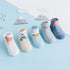 5 Pairs Thin Combed Cotton Cute Animal Baby Socks Mesh Short Socks For Newborns Boys & Girls