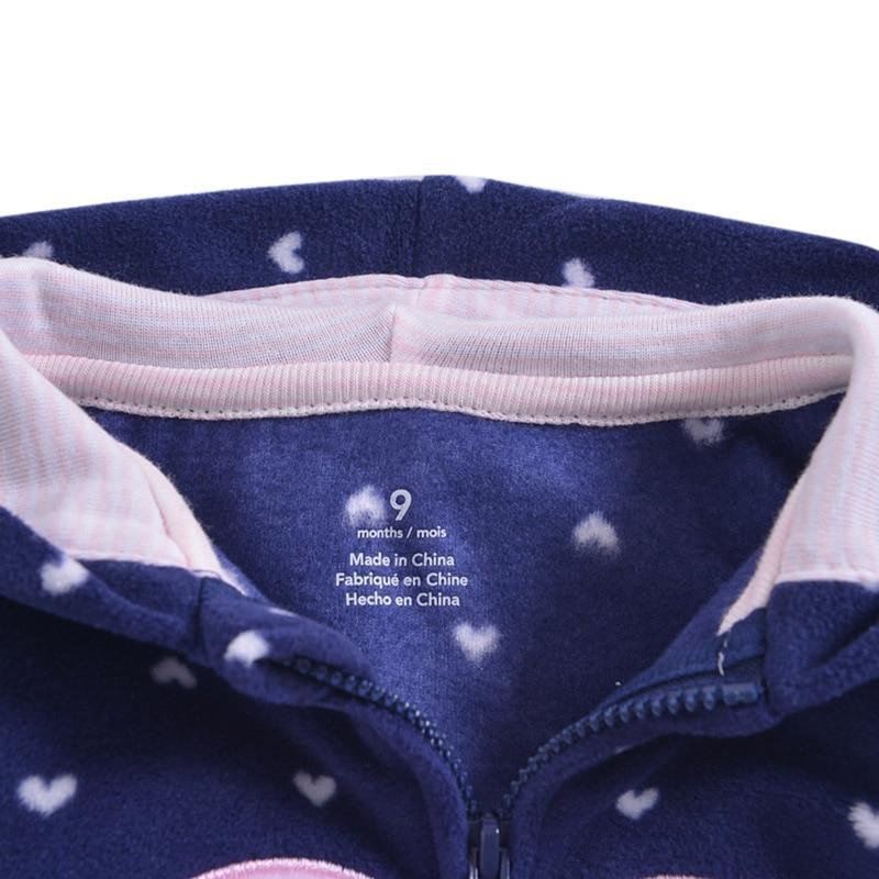 Newborn Baby Girl Warm Hooded Jacket Coat for Floral Outerwear for Toddler Girls Clothing Trend Style