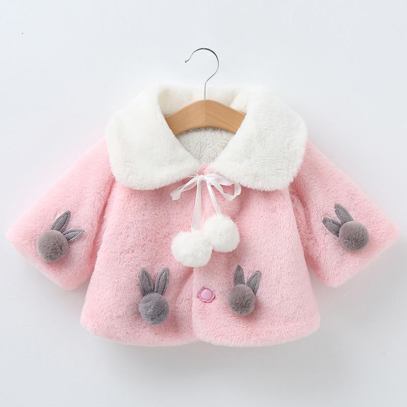 Princess Baby Girls Winter Thick Bownot Cloak Coat Flower for Children In Modern New Design With Flowers