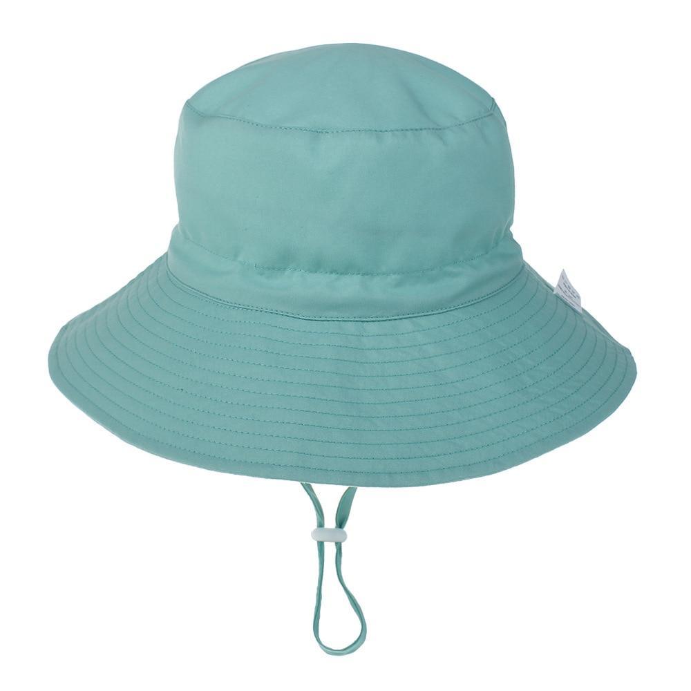 Modern Baby Hat for Girls & Boys Kids Bucket Hat Travel Beach Hat Baby Cap Sun Hats with Windproof Rope