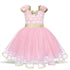 Luxury Girls First Birthday Dress for Newborn Baby Toddler for Princess Great for Parties and Carnivals Girl Party Prom Gown Clothing Wear 1-5 years