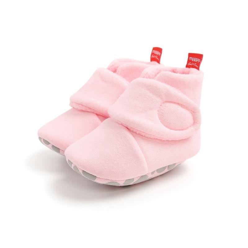 Winter Toddler Newborn Baby Crawling Shoes Boy Girl Slippers Prewalker Anti-slip Warm Infant Shoes