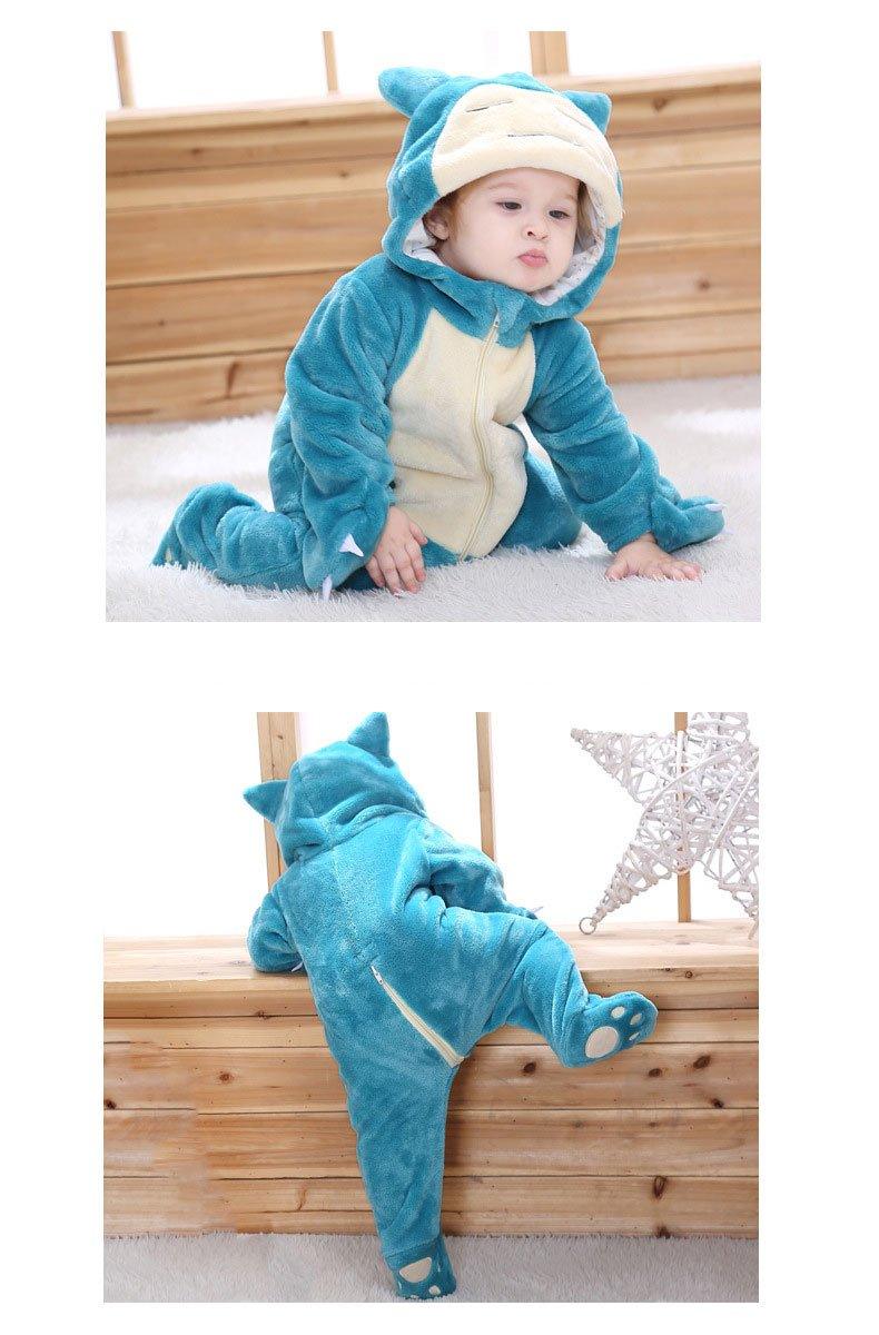 Cosplay Costume for Baby Boy/Girl for Cute Halloween  Zipper  Jumpsuit