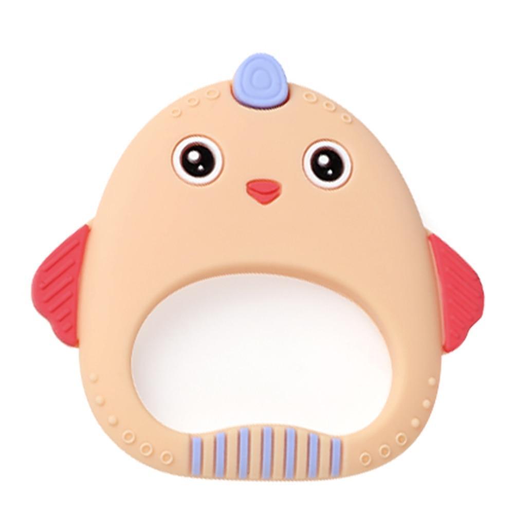 New Animal Style Baby Silicone Teether Food Grade Toys Teething Nursing Silicone BPA Silicone Teether