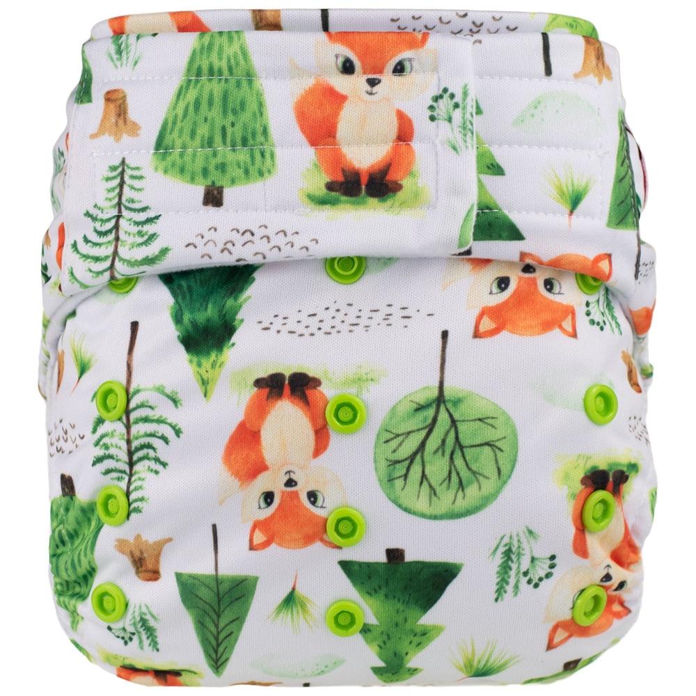 Hook & Loops Pocket Diaper - cloth Inner Waterproof Washable Reusable Baby Diaper For Kids