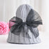 Modern Trend Big Bows Knitted Baby Girl Hat Cap Warm Kids baby winter Hat For Girls