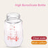 Infant Cartoon Baby Cute Feeding Glass Bottle Safe Silicone Milk Bottle With Handle Newborn Drink Training Colorful Feeding Bottles