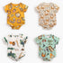 Luxury Modern Interesting Printed Newborn Baby Bodysuit Children Clothing  Girls Boy Jumpsuit For Baby Kids