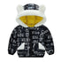 Shiny Modern Luxury Speciall Designed Winter Outerwear Hooded Coat & Jacket Winter Fashion Kids clothing Models For  Babies and Girls 3-24 Months