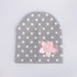 Modern Elegant Baby Girl Hat Cap With Bow and Dots Cotton Flower Beanie for Girls Butterfly Knot